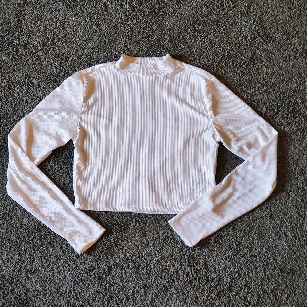Long Sleeve Crop Top Medium